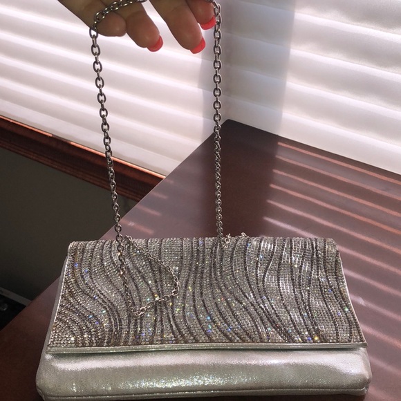 Rhinestone Evening Clutch - Picture 7 of 8